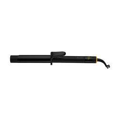 1-1/4 inch Black & Gold Digital Salon Curling Iron for soft curls