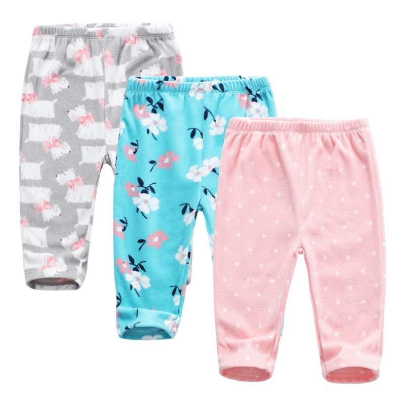 Soft Cotton Blend Baby Trousers for Boys and Girls - Comfy Casual Fit