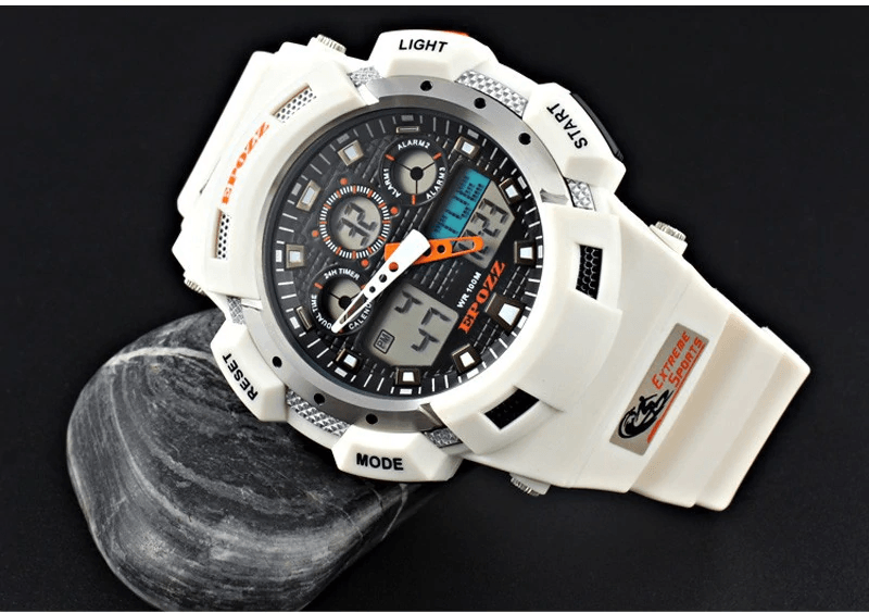 Military Sports Digital Watch - Waterproof Diver Style Men's Watch