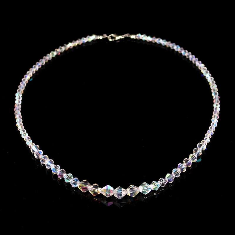Square Crystal Link Chain Stretch Bracelet for Glamorous Parties