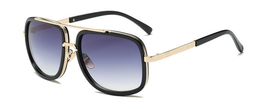 Luxury Square Gold Metal Unisex Sunglasses 2020 Edition
