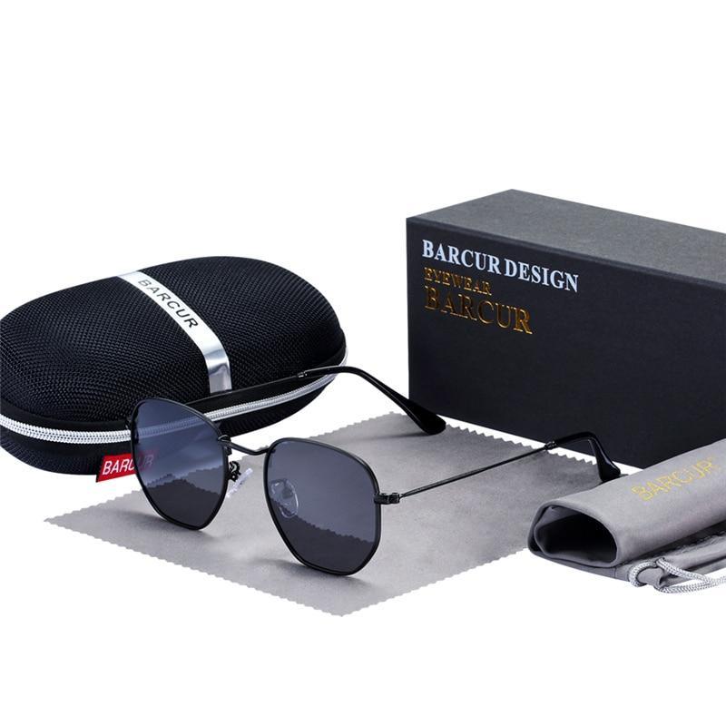 Classic Retro Minimalist Sunglasses Stainless Steel UV400