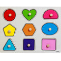 Wooden Educational Learning Puzzle Board for Toddlers & Kids