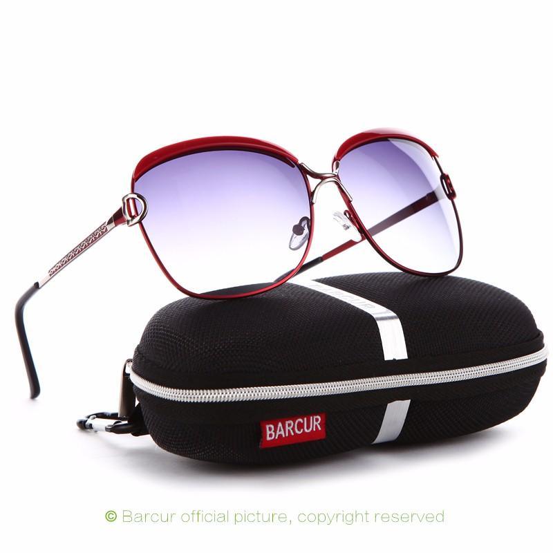 Oversized Gradient Round Cat Eye Sunglasses Modern Vintage