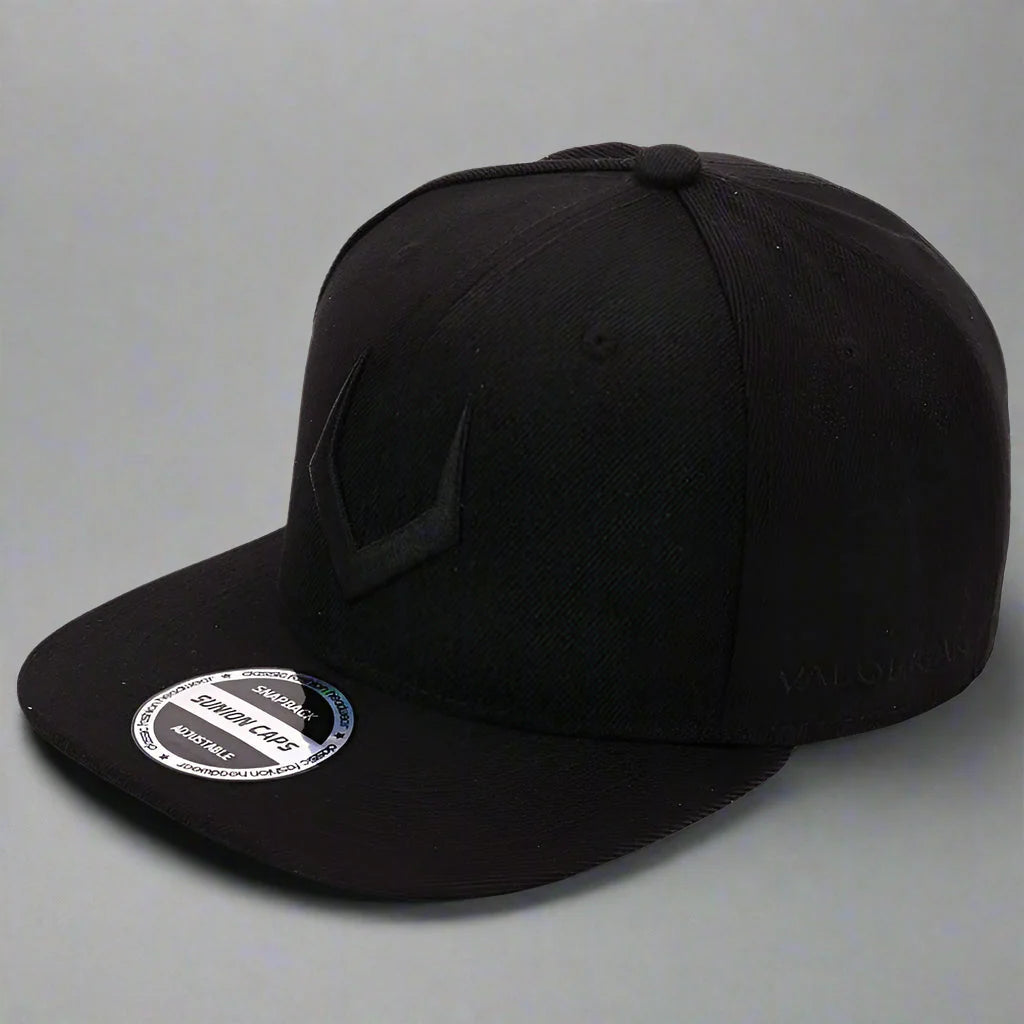 Unisex Grey Wool Snapback