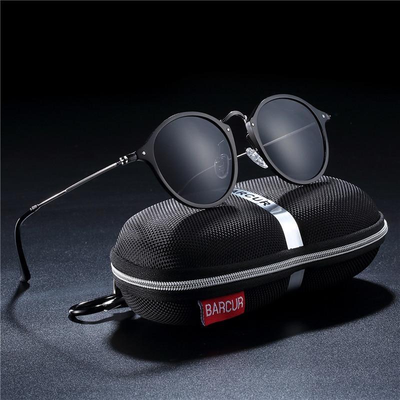 Vintage Round Sunglasses with UV400 Protection, Retro Style