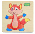 3D Wooden Animal and Car Puzzle Set for Kids Educational Play