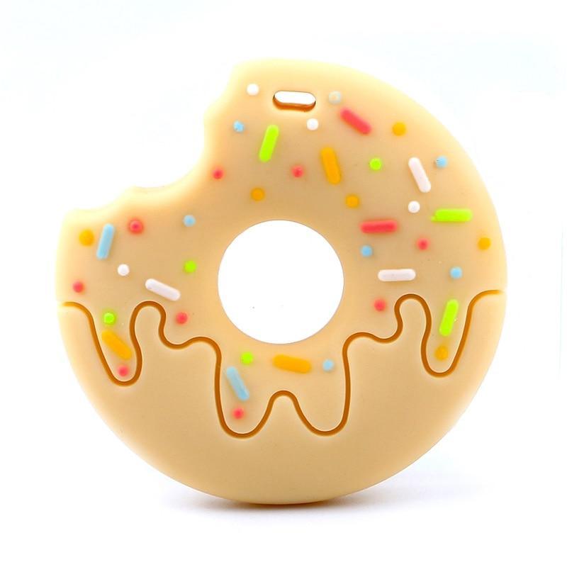 Silicone Raccoon Gingerbread Man Teething Toy for Nursery Decor
