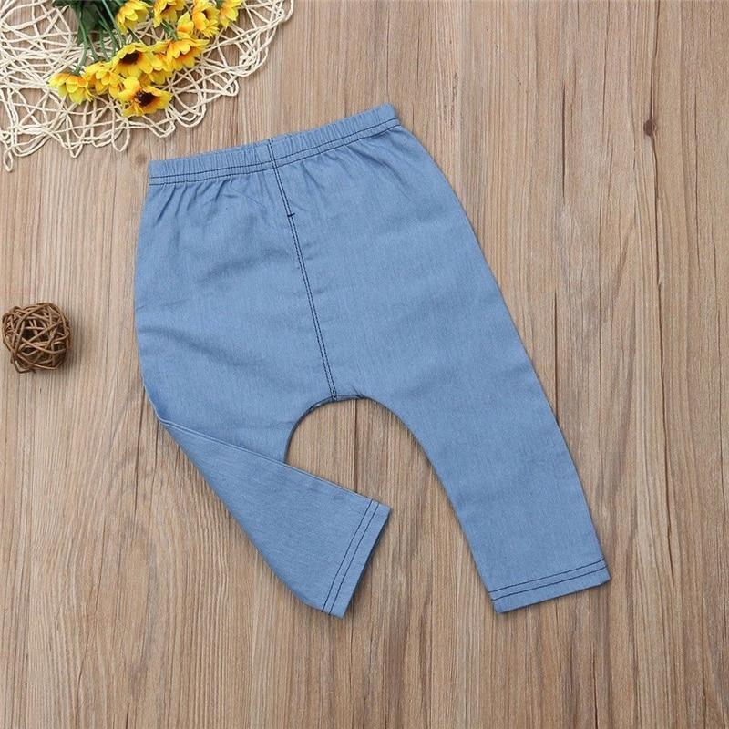 Unisex Baby Animal Print Pants Soft Cotton Casual Trousers