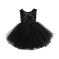 Elegant Sleeveless Sequin Party Dress for Baby Girls
