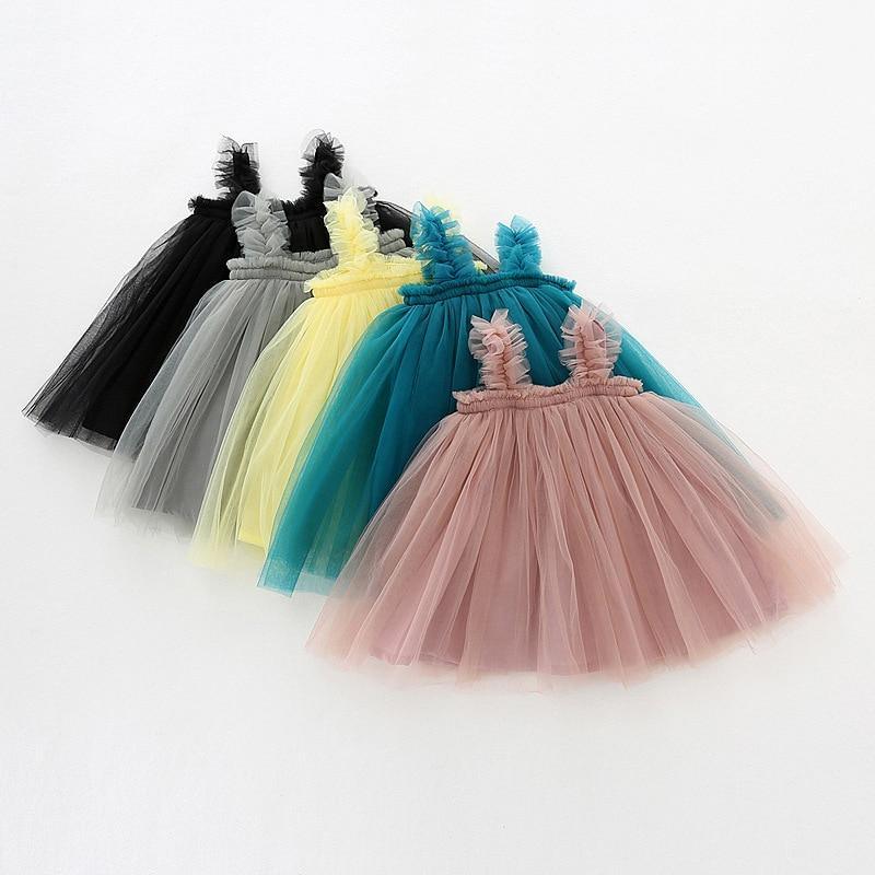 Sleeveless Lace Princess Dress for Baby and Toddler Girls
