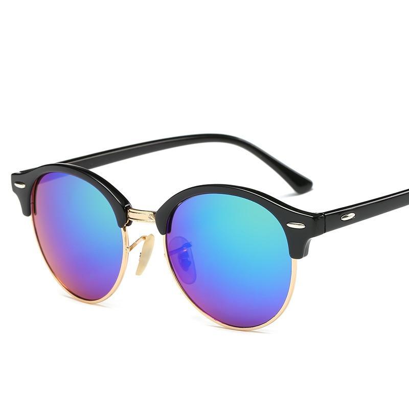 Unisex Polarized Retro Vintage Sunglasses with UV400 Sun Protection