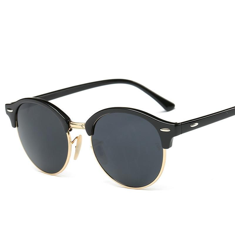 Unisex Polarized Retro Vintage Sunglasses with UV400 Sun Protection