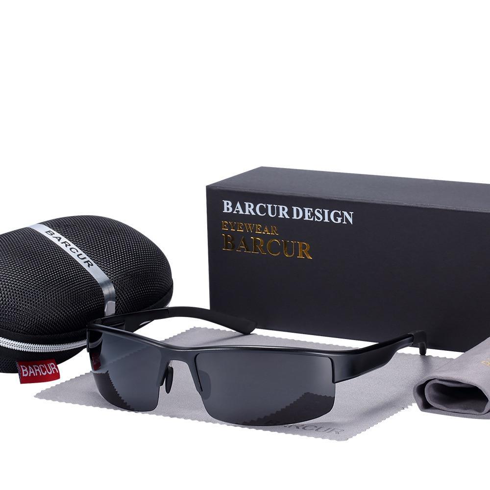 Retro Oversized Polarized Sunglasses with UV400 Protection