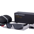 Retro Oversized Polarized Sunglasses with UV400 Protection