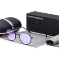 Anti-Blue Light Round Computer Glasses with UV400 Protection