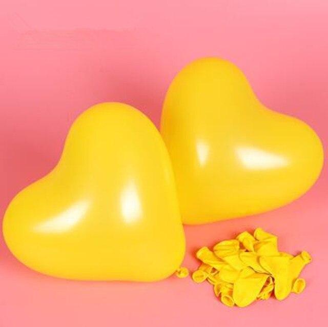 100-Piece Modern Red and Pink Heart Balloons for Parties