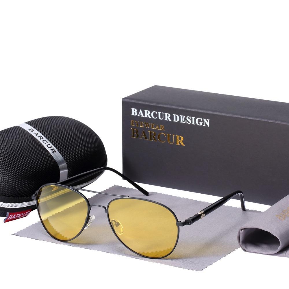 Polarized Night Driving Sunglasses Anti-Glare UV400 Protection