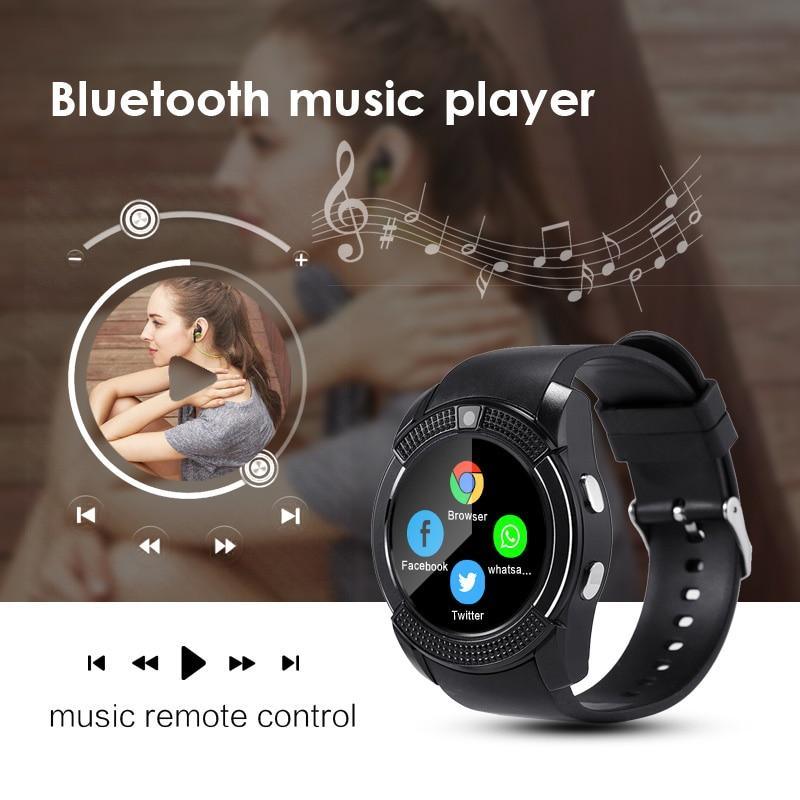 Men's Smart Watch with SIM Slot, Camera, and Heart Rate Monitor