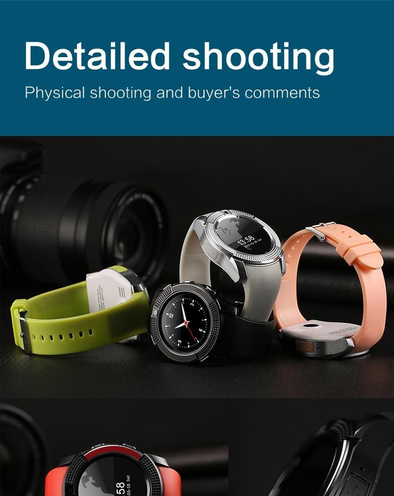 Men's Smart Watch with SIM Slot, Camera, and Heart Rate Monitor