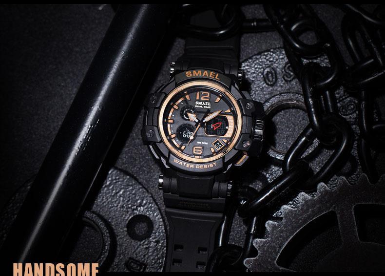 Sport Digital LED Watch 50M Waterproof Men’s Casual Wristwatch