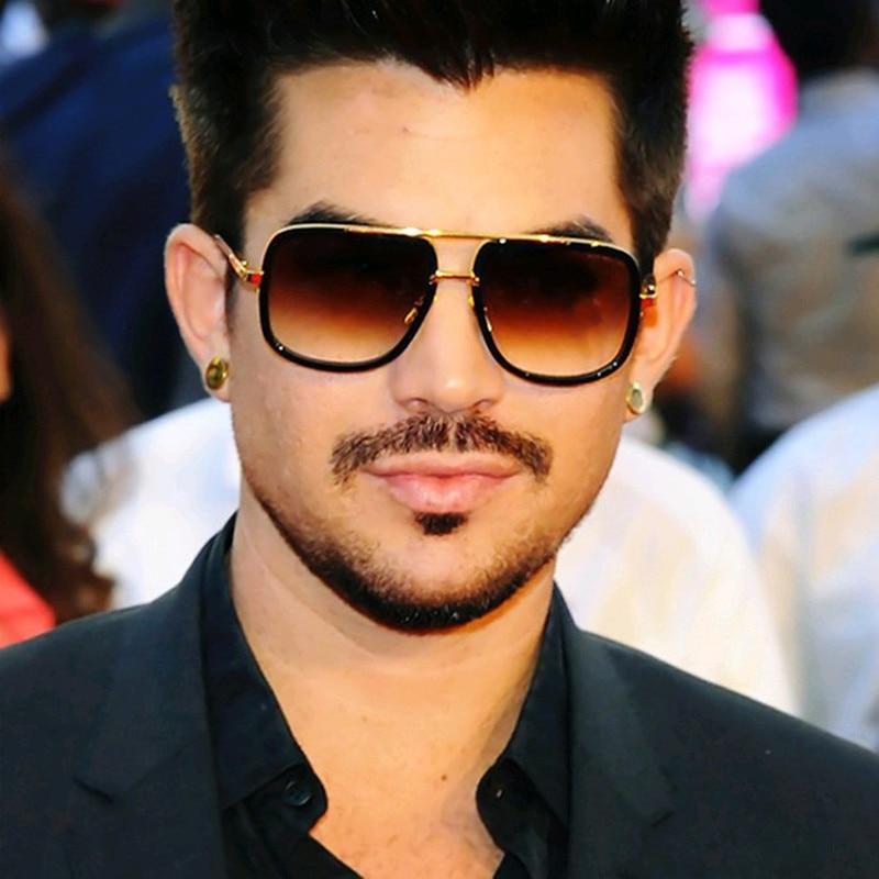 Luxury Square Gold Metal Unisex Sunglasses 2020 Edition