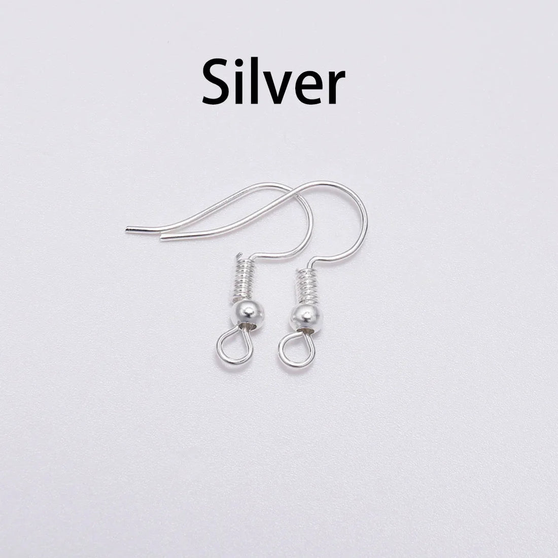 100pcs 17x20mm Earring Findings Earrings Clasps Hooks Fittings DIY Jewelry Crafts Making Alloy Hook Drop Earrings Accessories