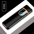 Luxury USB Rechargeable Electronic Lighter with Dragon Gravure