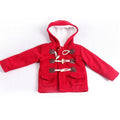 Classic Infant Boys Hooded Toggle and Zipper Autumn Jacket