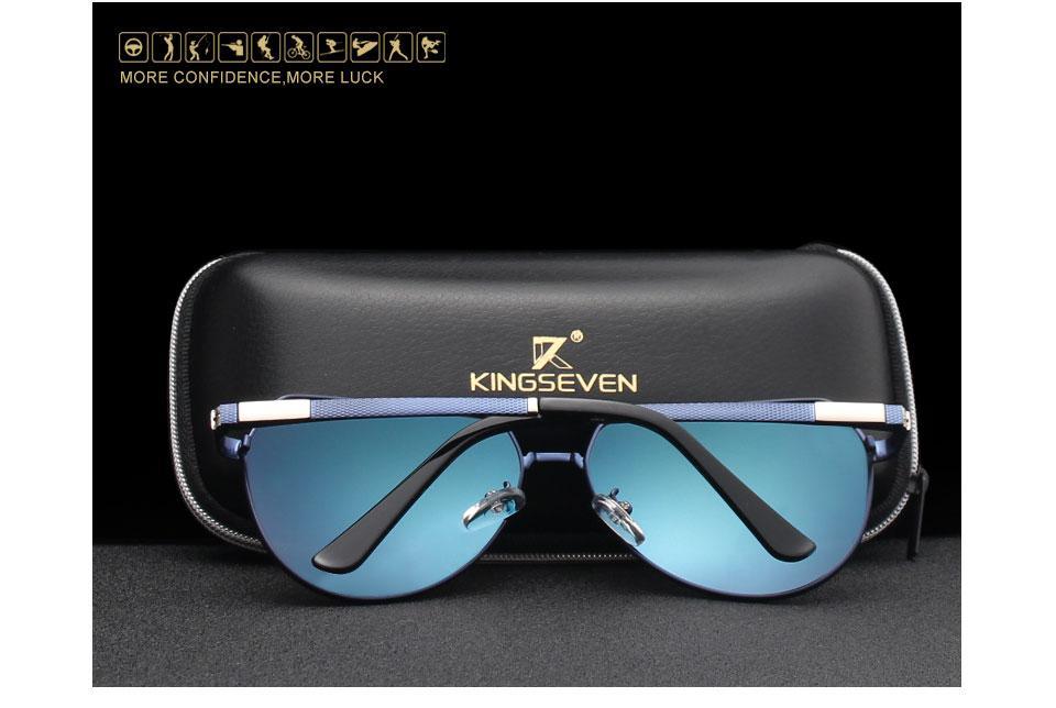 Classic Unisex Aviation Polarized Sunglasses with Gradient Lens