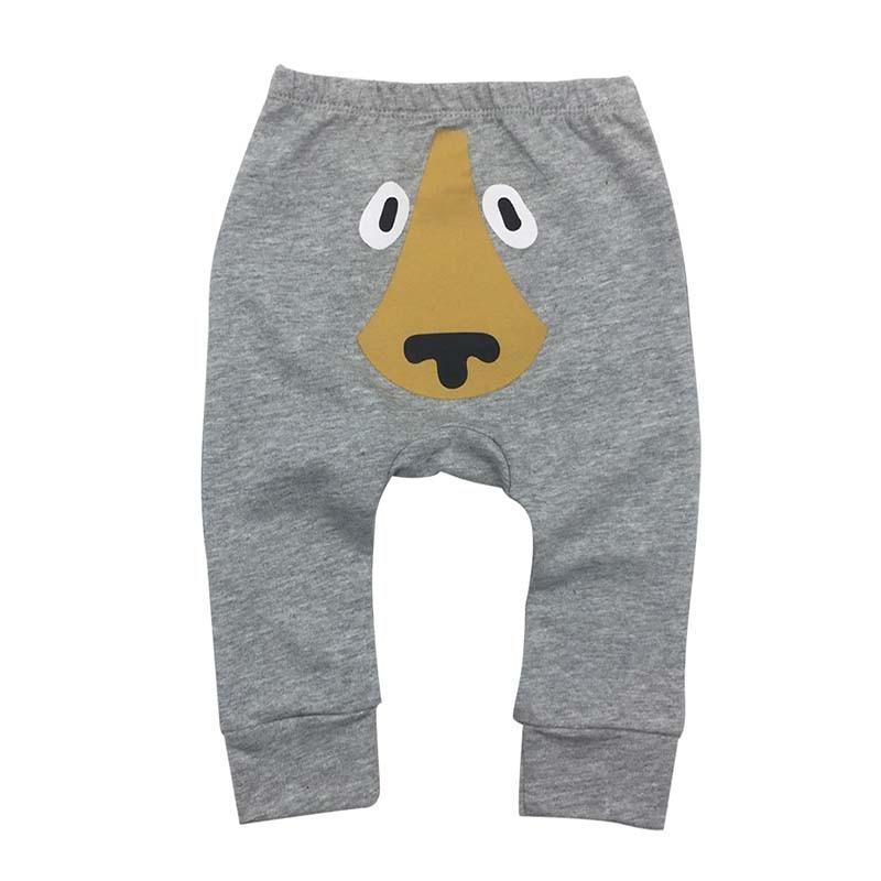Infant Cartoon Play Pants Cotton Unisex 6-24 Months