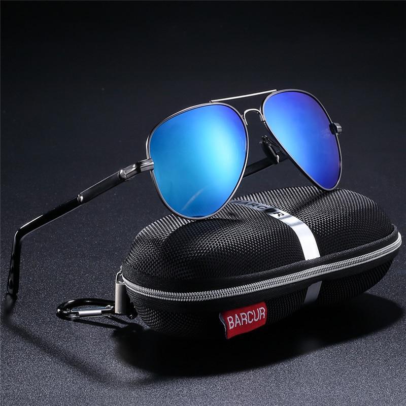 Classic Pilot Polarized Sunglasses for Men UV400 Driving Eyewear