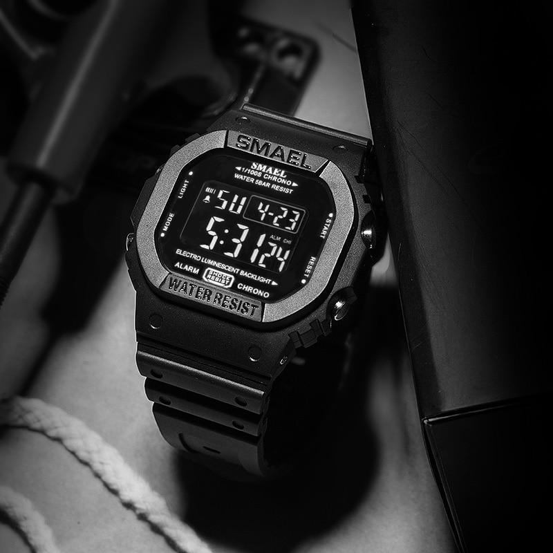 Unisex LED Digital Sports Watch Waterproof Military Tactical Gear