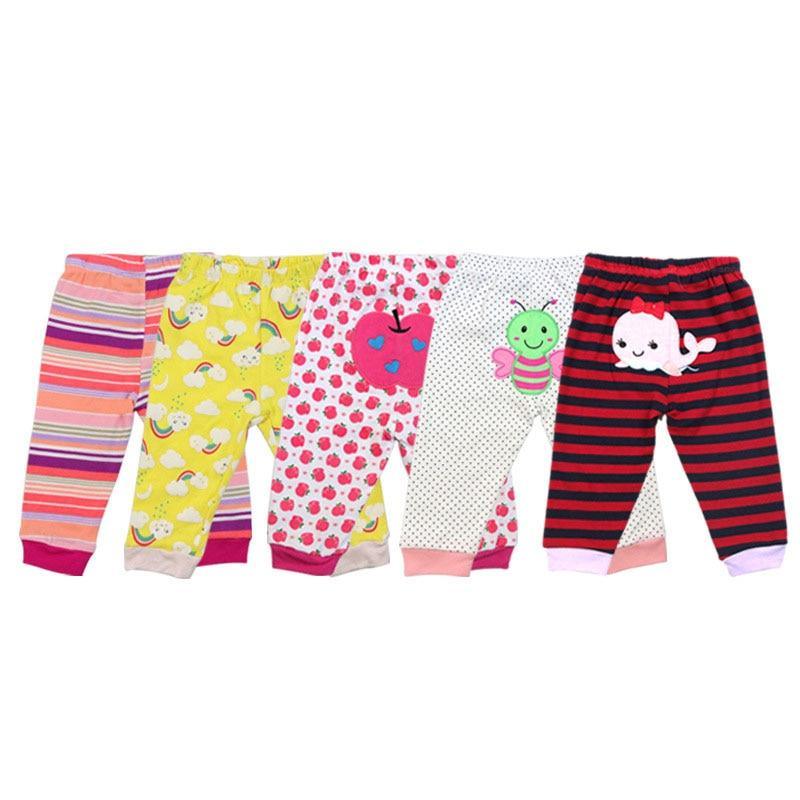 Cotton Baby Leggings with Cartoon Prints - Soft Newborn to Toddler