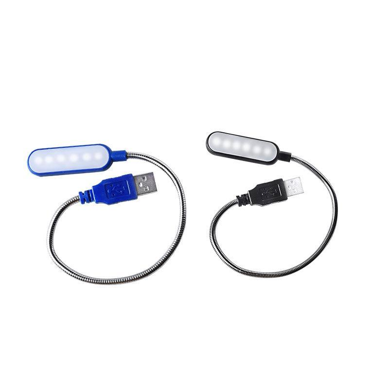 Portable Flexible USB LED Mini Reading Light for Laptop & Power Bank