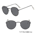 Classic Round Polarized Sunglasses with UV400 Protection