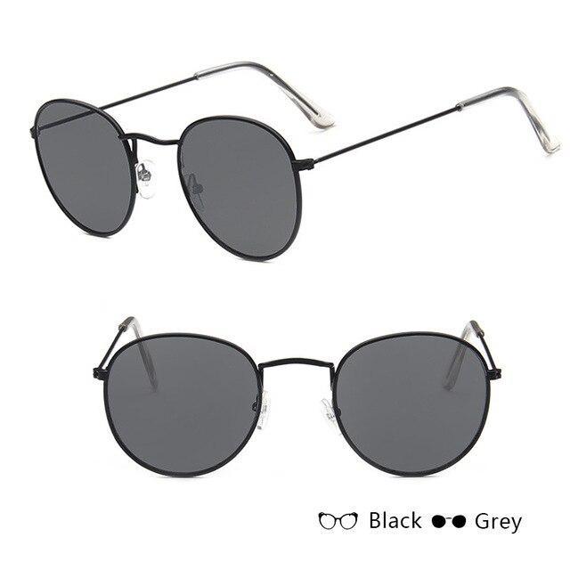 Classic Round Polarized Sunglasses with UV400 Protection