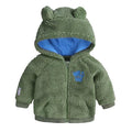 Elegant Lamb Cashmere Infant Coat for Baby Boys and Girls