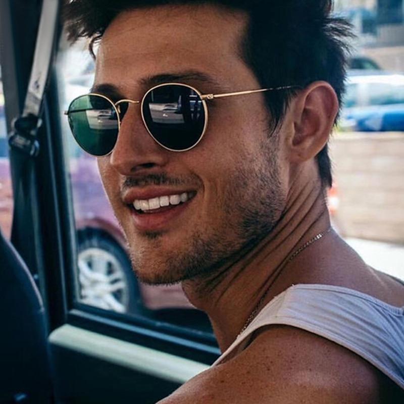 Vintage slim oval frame sunglasses available in multiple colors