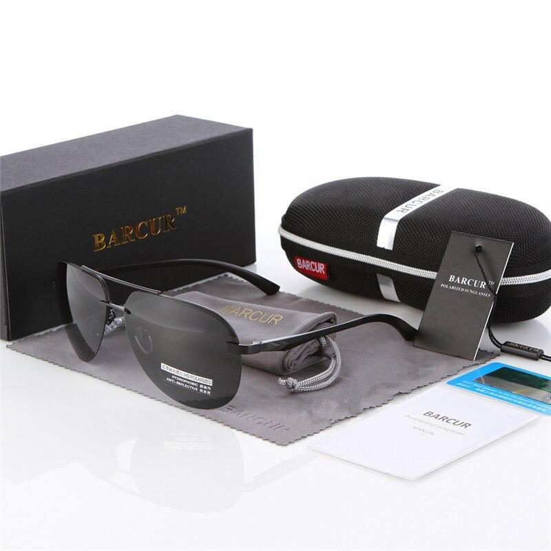 Aviation Pilot Polarized Sunglasses with Stainless Steel Frame