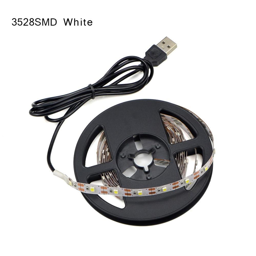 RGB Flexible LED Strip Light for TV Background and Desk Decor