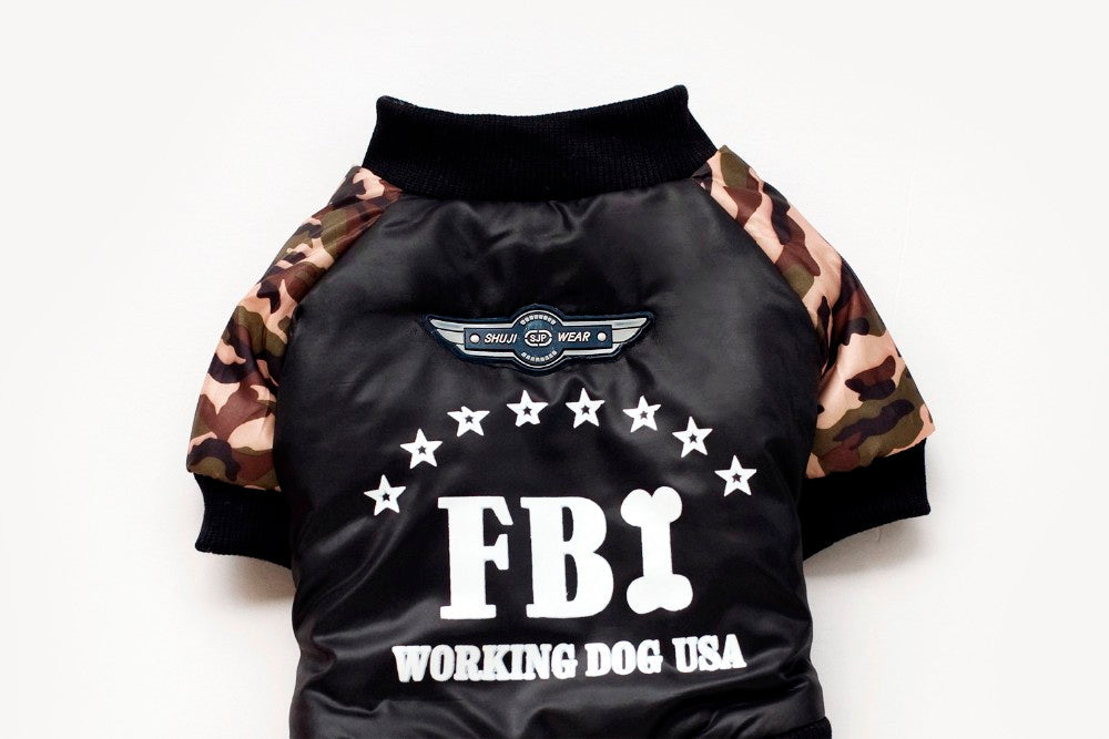 FBI Camouflage Coat |  Jumpsuit Pants