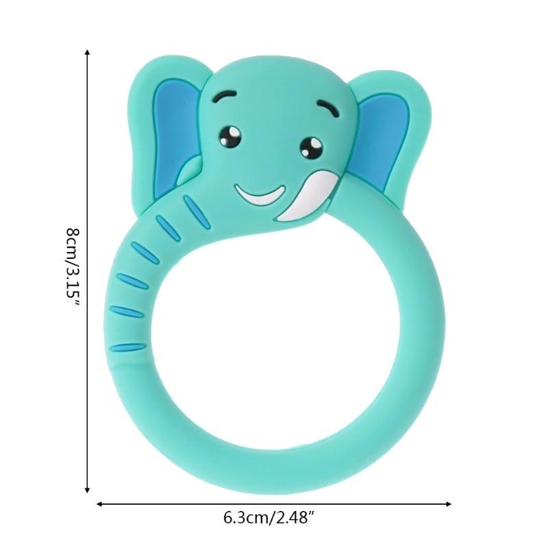 Soft Silicone Teether Pacifier – Flexible BPA-Free Teething Toy
