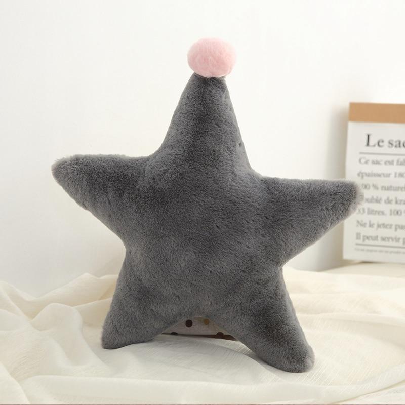 Nordic Soft Plush Decorative Throw Pillow for Nursery, 45x65cm