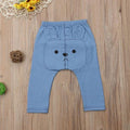 Unisex Baby Animal Print Pants Soft Cotton Casual Trousers