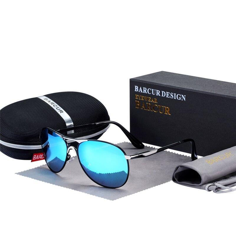Classic Aviator Polarized Sunglasses UV400 Protection
