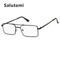 Unisex Retro Modern Square Sunglasses Alloy Metal Double Bridge