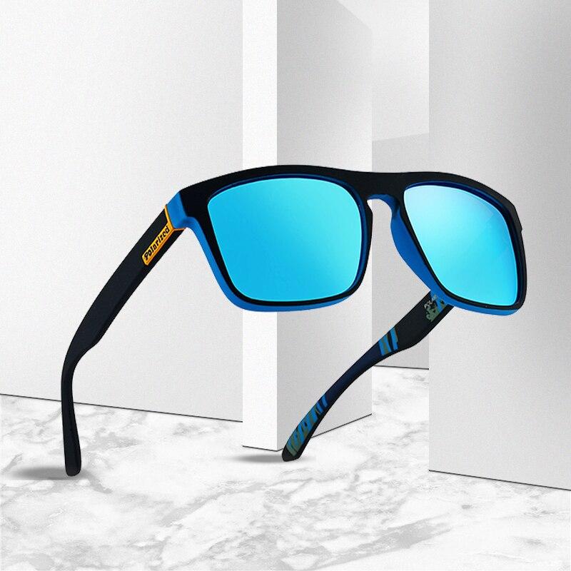 Modern Square Polarized Unisex Sunglasses with UV400 Protection