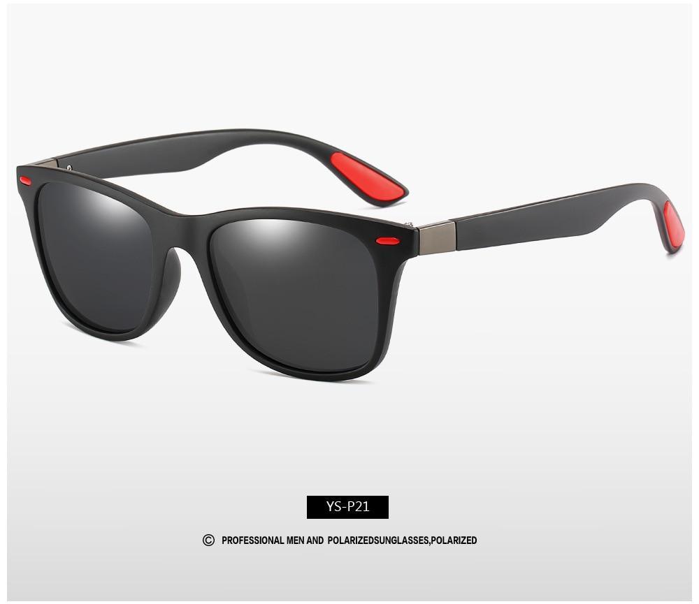 Classic Polarized Square Sunglasses UV400 Sport Driving Shades