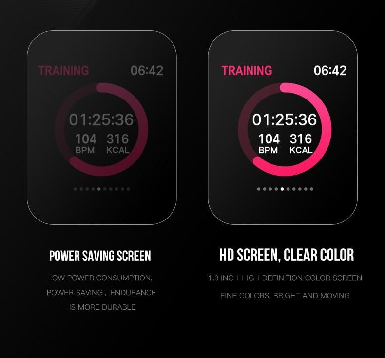 B57 Smart Watch with Heart Rate Monitor and IP67 Waterproofing